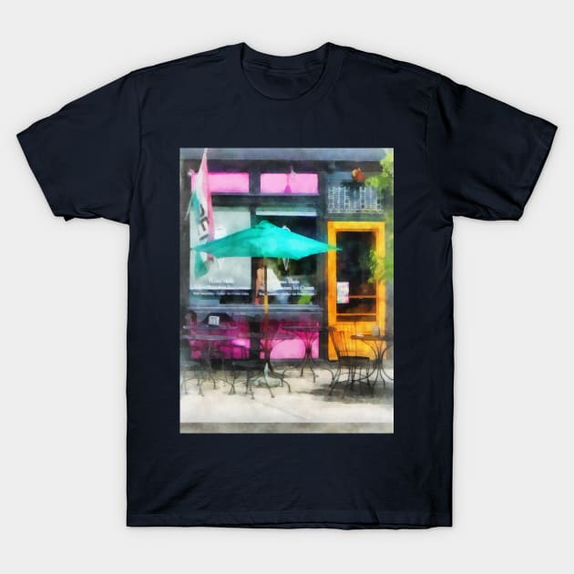 Bristol RI - Homemade Ice Cream T-Shirt by SusanSavad